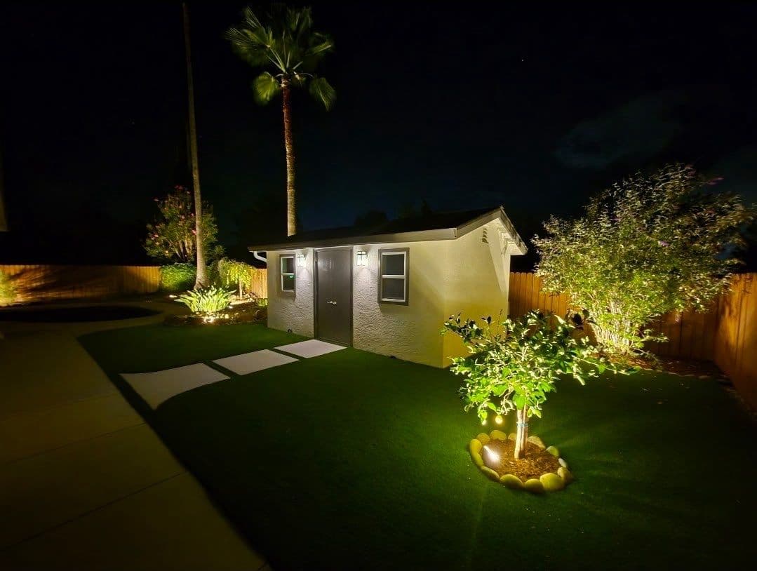 Completed new construction exterior